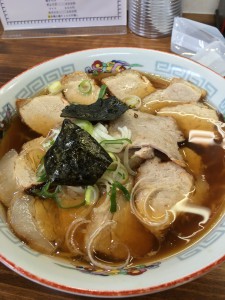 三栄軒醤油チャーシュー麺